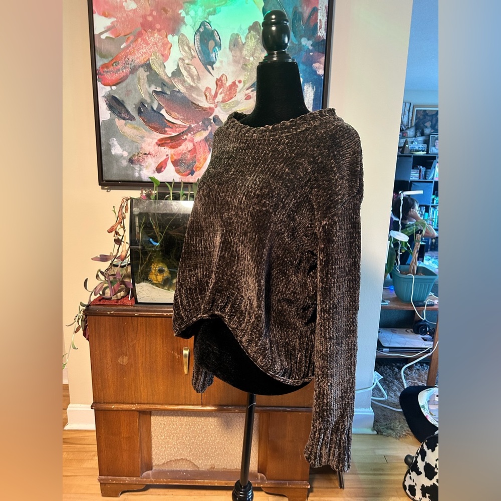 ARDENE Dark Green Soft Knit Sweater